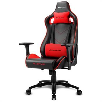 SHARKOON Sedia Gaming Elbrus 2 in Pelle Rossa