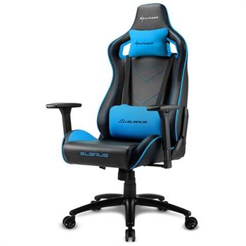 SHARKOON Sedia Gaming Elbrus 2 in Pelle Blu